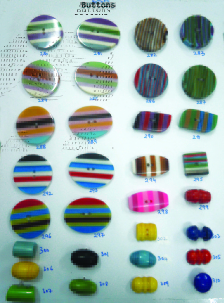 Buttons  280 - 310